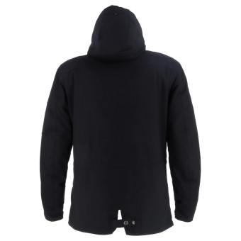 Helstons Mods Lienzo de Algodn Negro