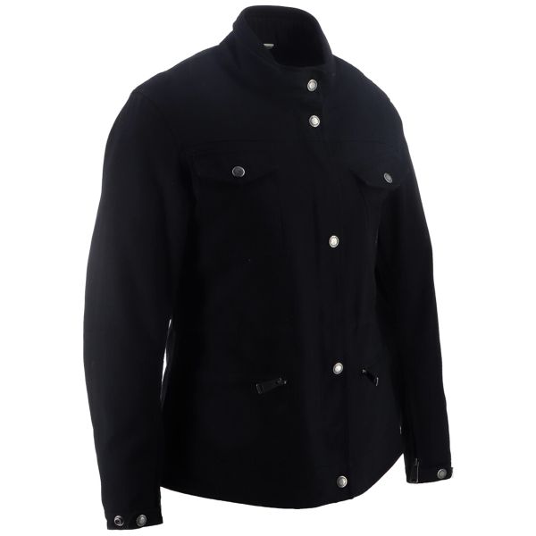 Helstons Mohave Coton Canvas Negro