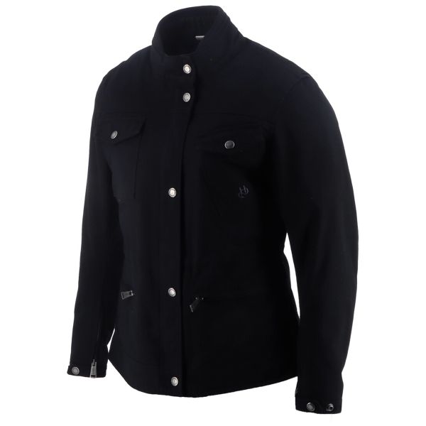 Helstons Mohave Coton Canvas Negro