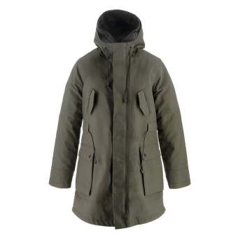 Chaquetas moto Helstons Scooter Lona Algodn Caqui