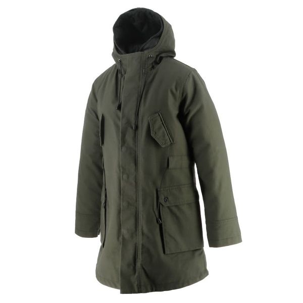 Helstons Scooter Lona Algodón Caqui