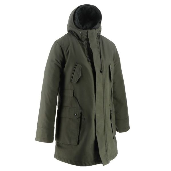 Helstons Scooter Lona Algodón Caqui