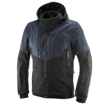 Chaquetas moto Ixon Asgard Azul marino Negro