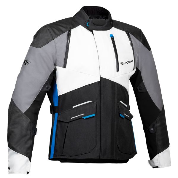 Chaquetas moto Ixon Balder Black Grey Blue