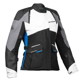 Chaquetas moto Ixon Balder Lady Black Grey Blue