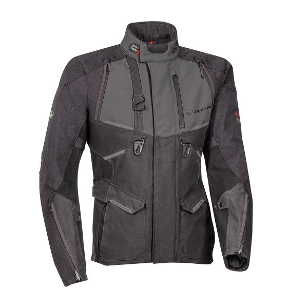 Chaquetas moto Ixon Eddas Black Anthracite