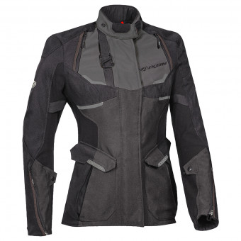 Chaquetas moto Ixon Eddas C Lady Black Anthracite