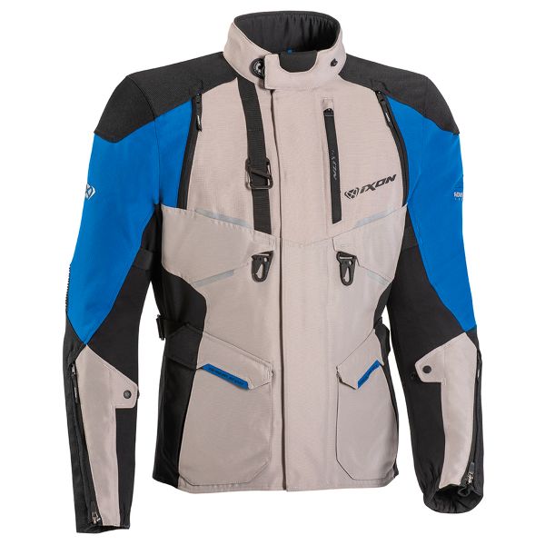 Chaquetas moto Ixon Eddas Grege Blue Black