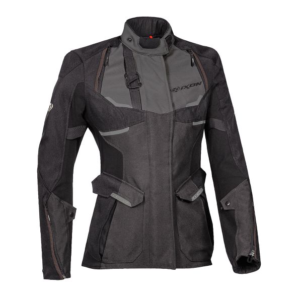 Chaquetas moto Ixon Eddas Lady Black Anthracite