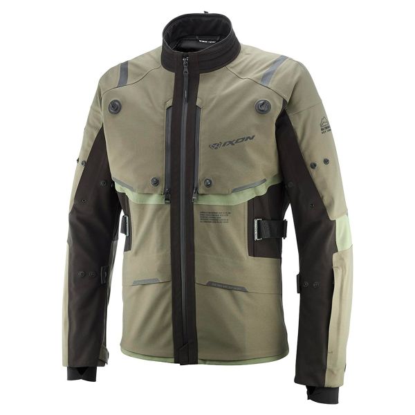 Chaquetas moto Ixon M-Skeid Kaki Negro Chaquetas moto Ixon M-Skeid Kaki Negro
