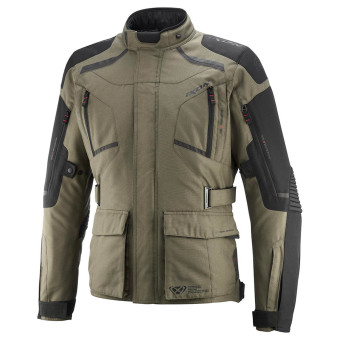 Chaquetas moto Ixon Midgard Kaki Negro