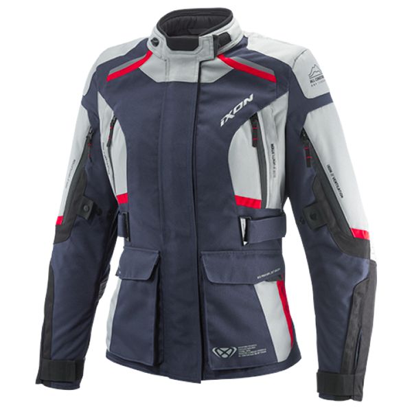 Chaquetas moto Ixon Midgard Lady Grege Navy Black Chaquetas moto Ixon Midgard Lady Grege Navy Black