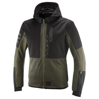Chaquetas moto Ixon Park Air Caqui Negro