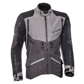 Chaquetas moto Ixon Ragnar Black Anthracite Grey Blue