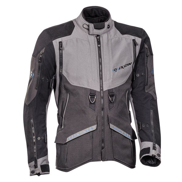 Chaquetas moto Ixon Ragnar Black Anthracite Grey Blue Chaquetas moto Ixon Ragnar Black Anthracite Grey Blue