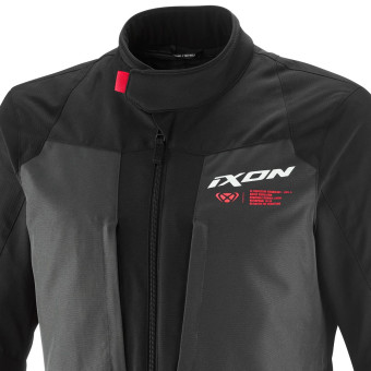 Ixon Tyr Negro Antracita Rojo brillante