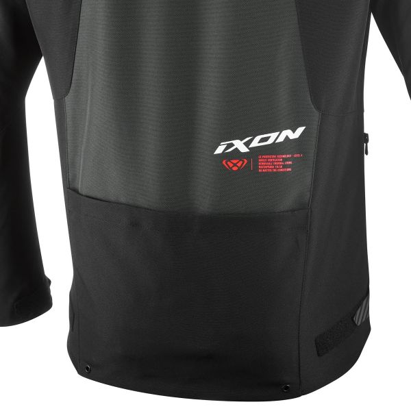 Ixon Tyr Negro Antracita Rojo brillante