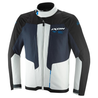 Chaquetas moto Ixon Tyr Azul marino Gris