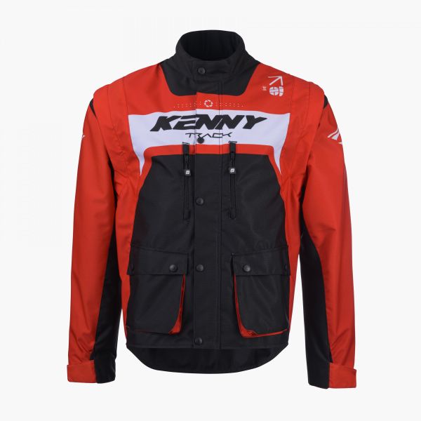 Chaquetas moto Kenny Track Jacket Red