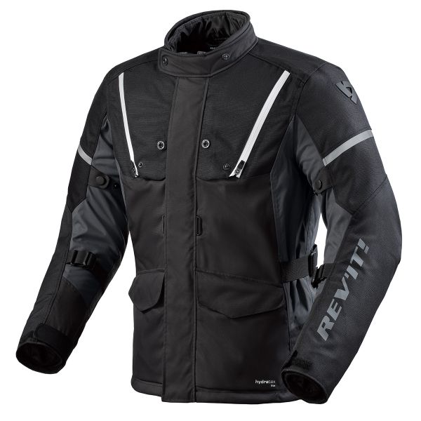 Chaquetas moto REV'IT Horizon 3 H2O Black White