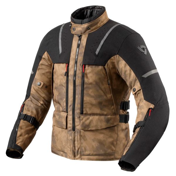 Chaquetas moto REV'IT Offtrack 2 H2O Black Brown