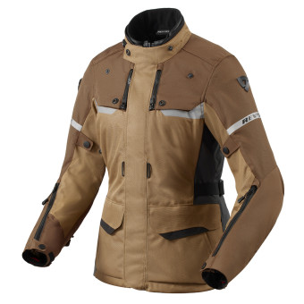 Chaquetas moto REV'IT Outback 4 H2O Ladies Brown Brown