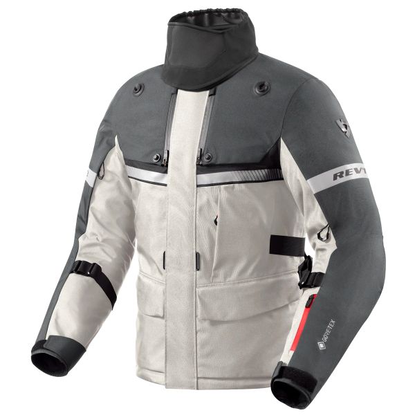 Chaquetas moto REV'IT Poseidon 3 GTX Silver Anthracite Chaquetas moto REV'IT Poseidon 3 GTX Silver Anthracite