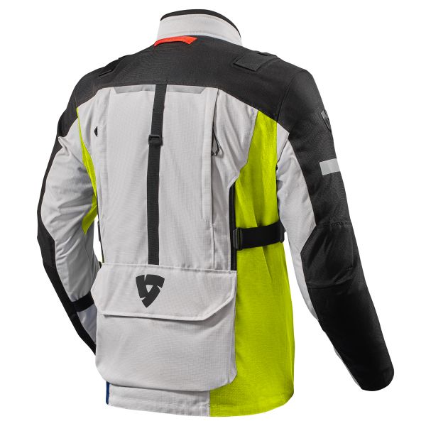 REV'IT Sand 4 H2O Plata Amarillo Neon