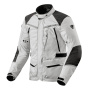 Chaquetas moto REV'IT Voltiac 3 H2O Silver Black