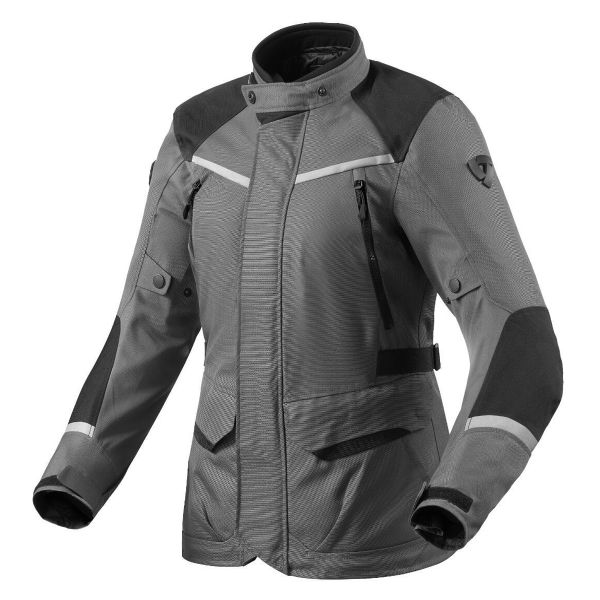 Chaquetas moto REV'IT Voltiac 3 H2O Ladies Grey Black
