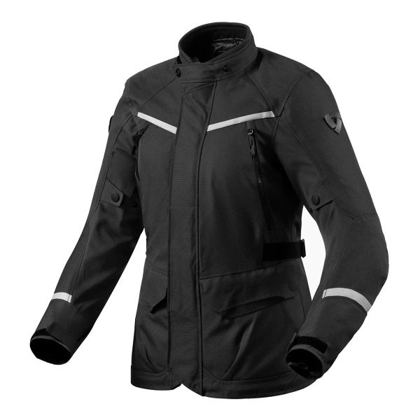 Chaquetas moto REV'IT Voltiac 3 H2O Ladies Black Silver