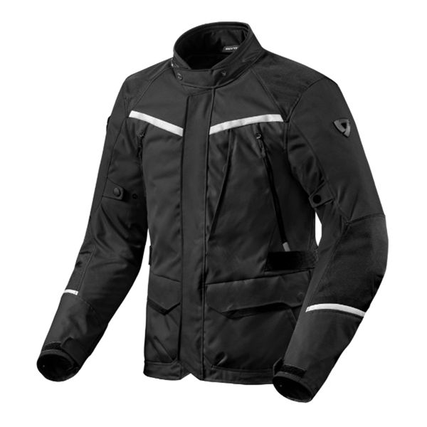Chaquetas moto REV'IT Voltiac 3 H2O Black Silver Chaquetas moto REV'IT Voltiac 3 H2O Black Silver