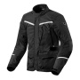 Chaquetas moto REV'IT Voltiac 3 H2O Black Silver