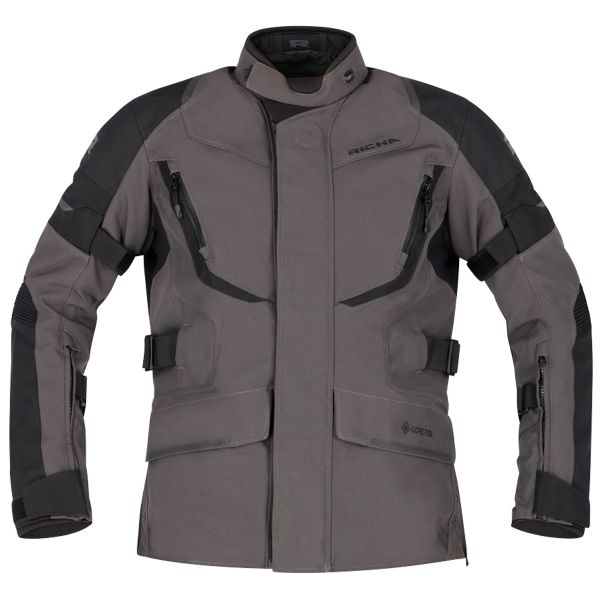 Chaquetas moto Richa Cyclone 2 Gore-Tex Dark Grey Black Woman