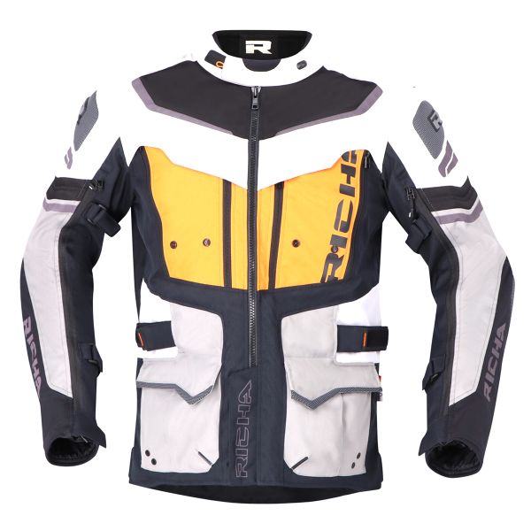Chaquetas moto Richa Infinity 2 Adventure Grey Orange Chaquetas moto Richa Infinity 2 Adventure Grey Orange