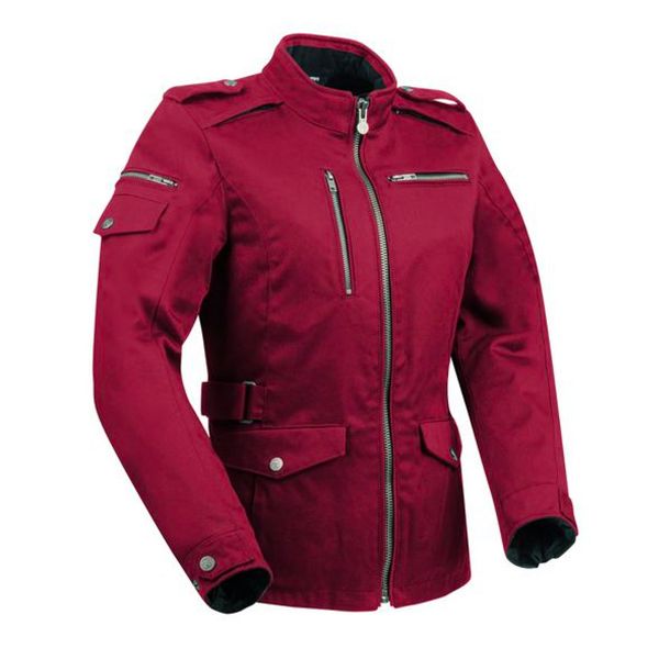 Chaquetas moto Segura Lady Leyton Burgundy Chaquetas moto Segura Lady Leyton Burgundy