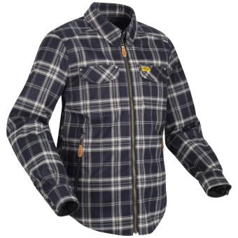 Chaquetas moto Segura Sobrecamisa Traffic White Navy