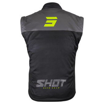 SHOT Chaleco Lite Negro Amarillo Nen