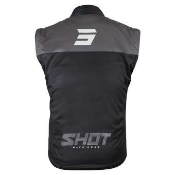 SHOT Chaleco Lite Negro Blanco