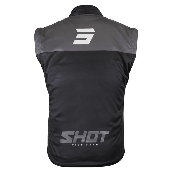 SHOT Chaleco Lite Negro Blanco