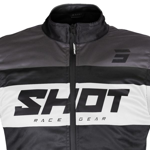 SHOT Chaleco Lite Negro Blanco
