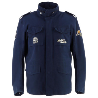 Chaquetas moto Von Dutch Section Coton Canvas Azul