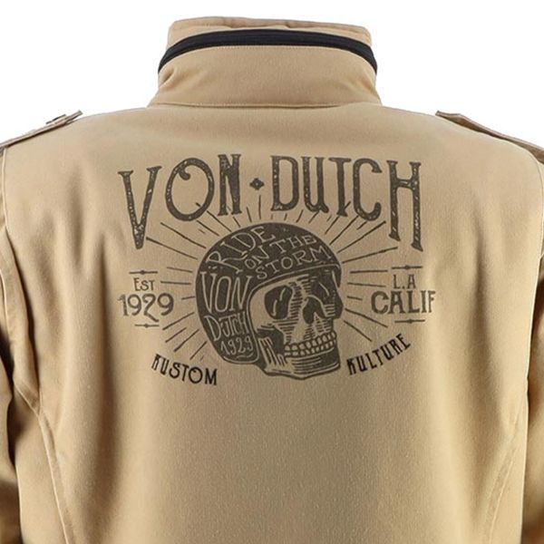 Von Dutch Section de lona de algodón caqui