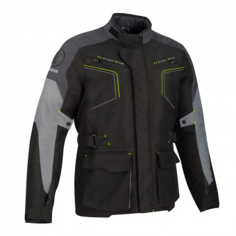 Chaquetas moto Bering Winnipeg Black Grey Fluo