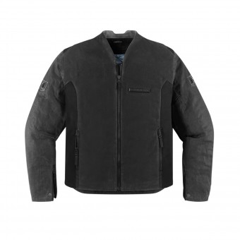 Cazadora moto ICON 1000 Oildale Black