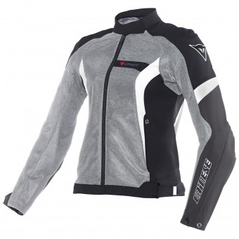 Cazadora moto Dainese Air-Crono Lady Anthracite Black White