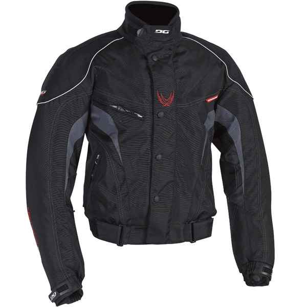 Cazadora moto 4SQUARE Transword Negro