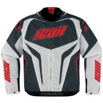 Cazadora moto ICON Hooligan Riding Red