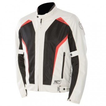 Cazadora moto Bering Keers Negro Beige