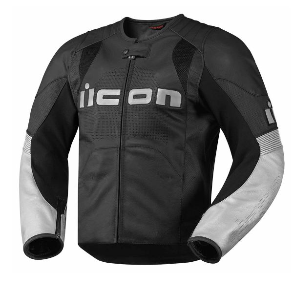 Cazadora moto ICON Overlord Jacket Black